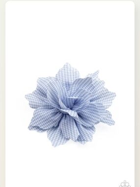 NWT 2 Paparazzi Blue Hairclips And 1 Hematite Ring. 3/$7 Or 5/$10